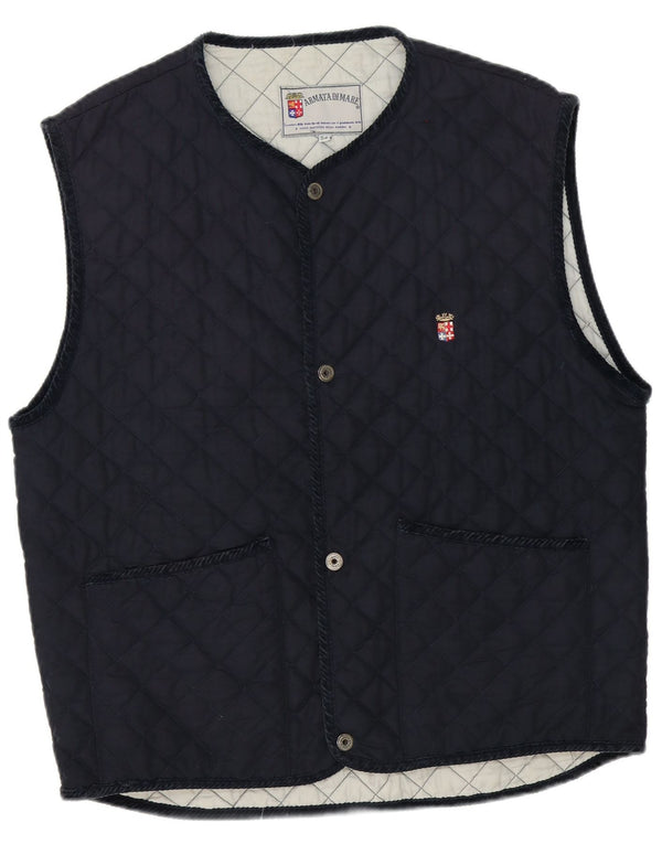 Armata Di Mare Ανδρικό Καπιτονέ Gilet IT 54 2XL Navy Blue Polyester
