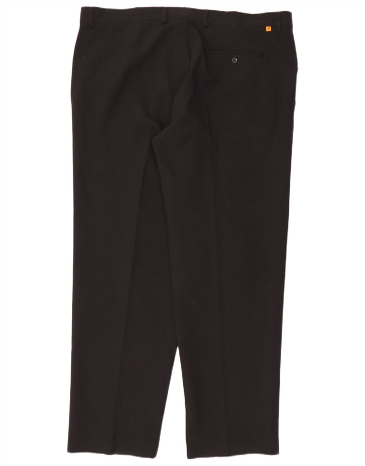Farah Ανδρικό ίσιο casual παντελόνι W42 L31 μαύρο πολυεστέρα