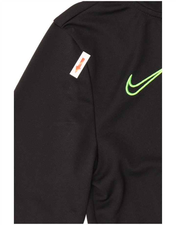 Μπουφάν Nike Boys αθλητική φόρμα 10-11 ετών μεσαίο μαύρο πολυεστέρα