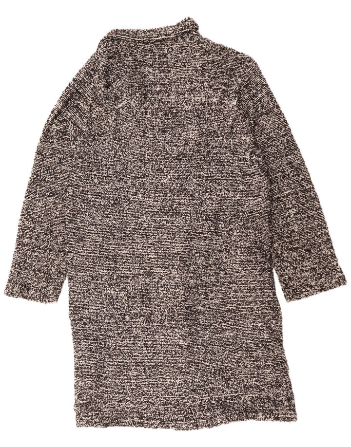 MARKS & SPENCER Γυναικείο αυτόγραφο υπερμεγέθη πανωφόρι UK 18 XL με γκρι φλύκταινες