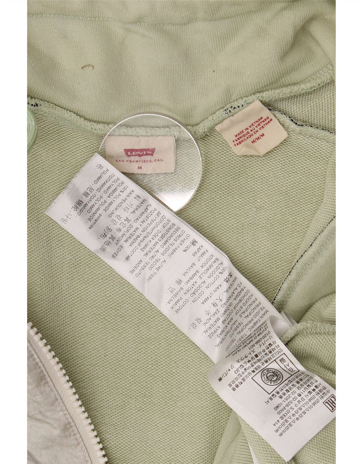 Γυναικείο φούτερ Levi's με φερμουάρ Jumper UK 14 Medium Green Colourblock