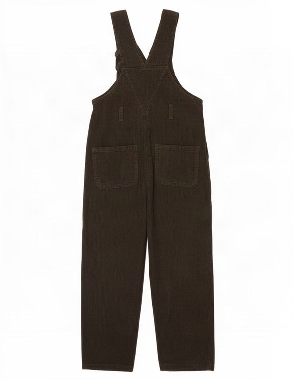 Lucy & Yak Γυναικεία Dungarees Κοτλέ Παντελόνι UK 10 Small Khaki Cotton
