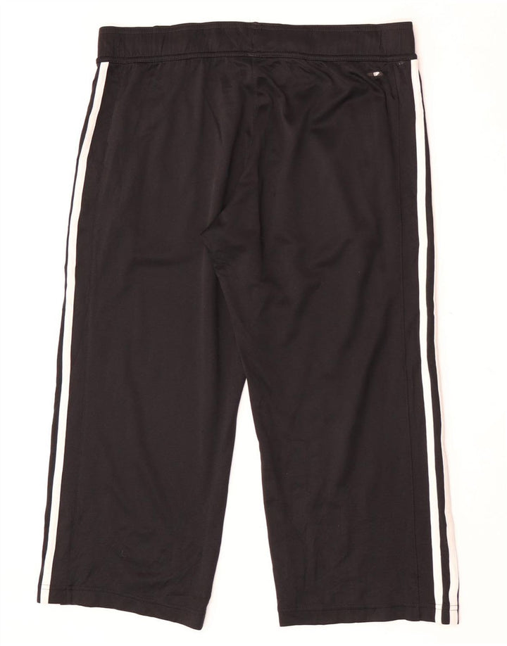 Adidas Γυναικεία φόρμα φόρμας Capri UK 14 Medium Μαύρο Πολυεστέρας