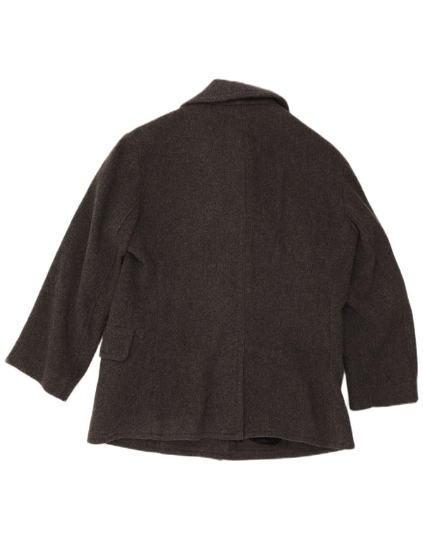 Polo Ralph Lauren Ανδρικό παλτό μπιζελιού UK 40 Large Grey Wool