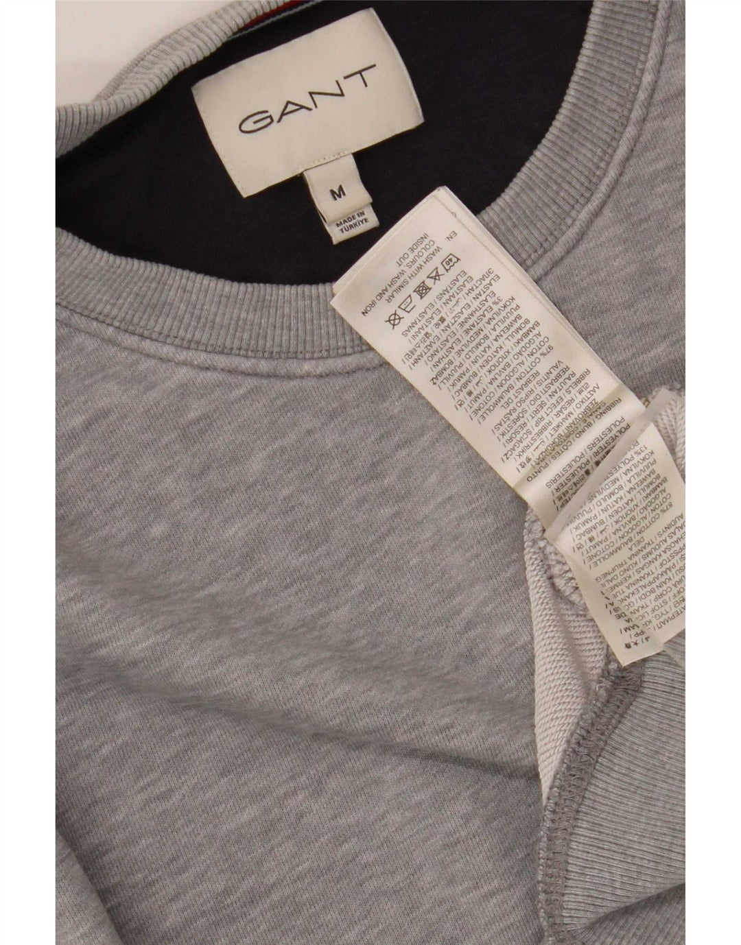 Ανδρικό φούτερ Gant Jumper Μεσαίο γκρι βαμβακερό