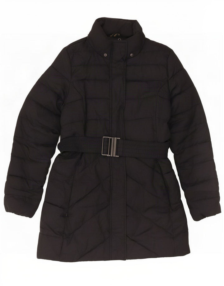 Barbour Γυναικείο παλτό UK 14 Large Black Ψαροκόκαλο