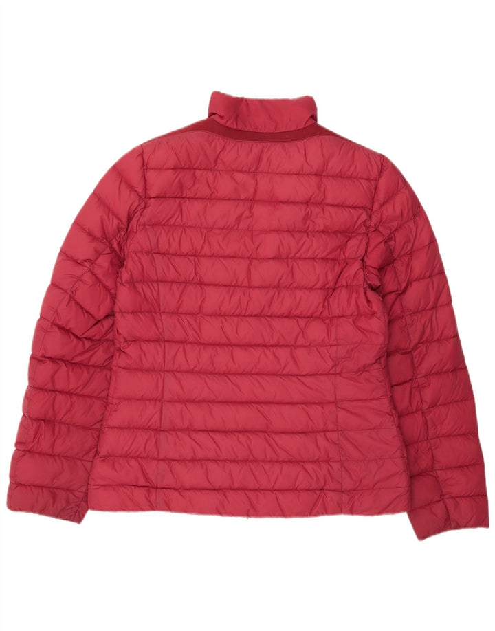 Γυναικείο μπουφάν Geox UK 14 Large Red Polyamide