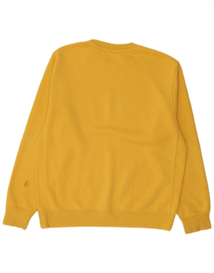 Ανδρικό φούτερ Nike Jumper Μικρό κίτρινο βαμβακερό