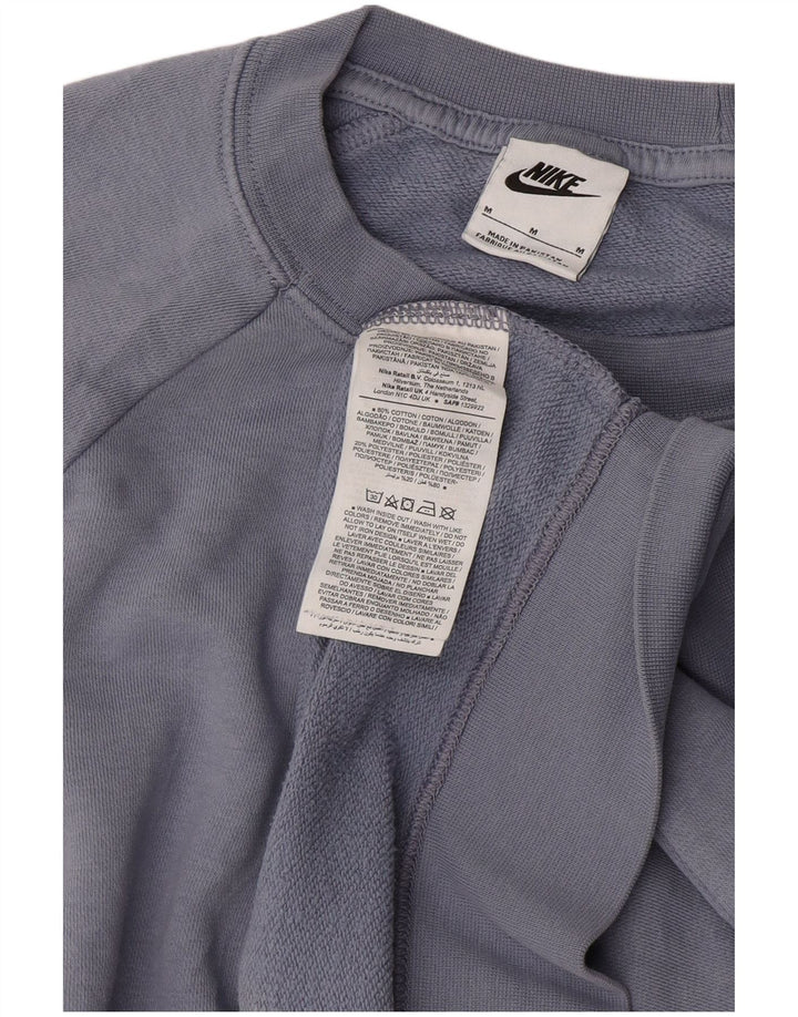 Γυναικείο φούτερ NIKE Jumper UK 14 Μεσαίο Μπλε Βαμβακερό