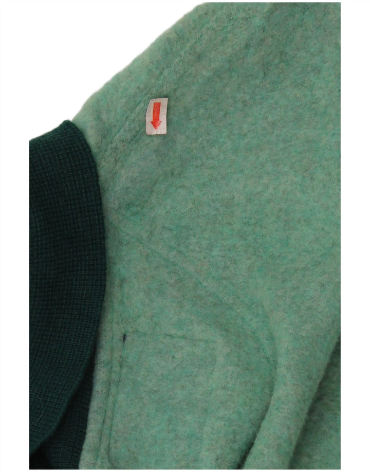 DIADORA Ανδρικό πουλόβερ με λαιμόκοψη, πράσινο μαλλί