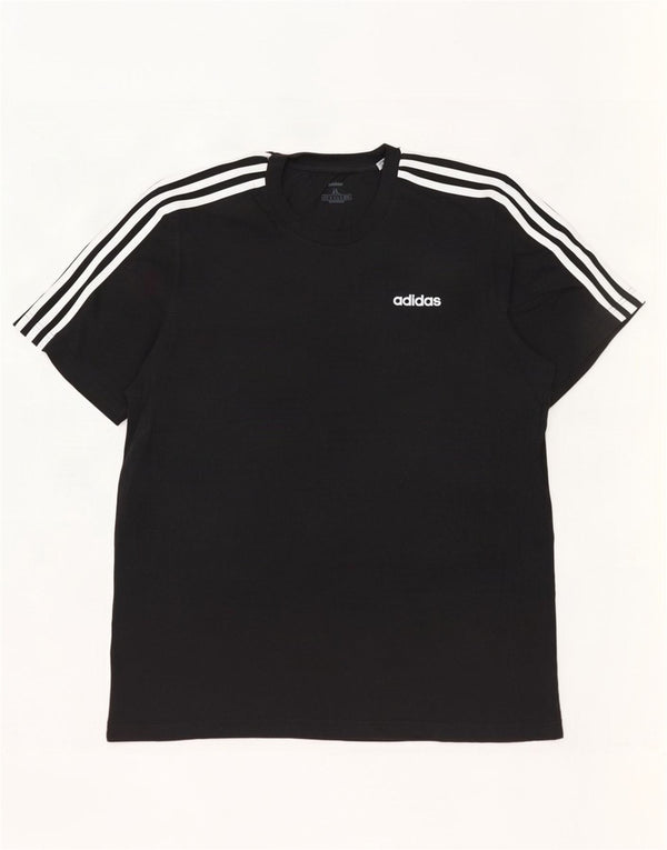 Ανδρικό T-Shirt Adidas Top XL Μαύρο βαμβακερό