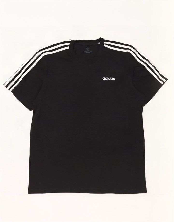 Ανδρικό T-Shirt Adidas Top XL Μαύρο βαμβακερό
