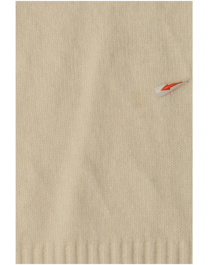 Γυναικείο πουλόβερ Levi's Boat Neck Jumper UK 12 Medium Off White Polyamide