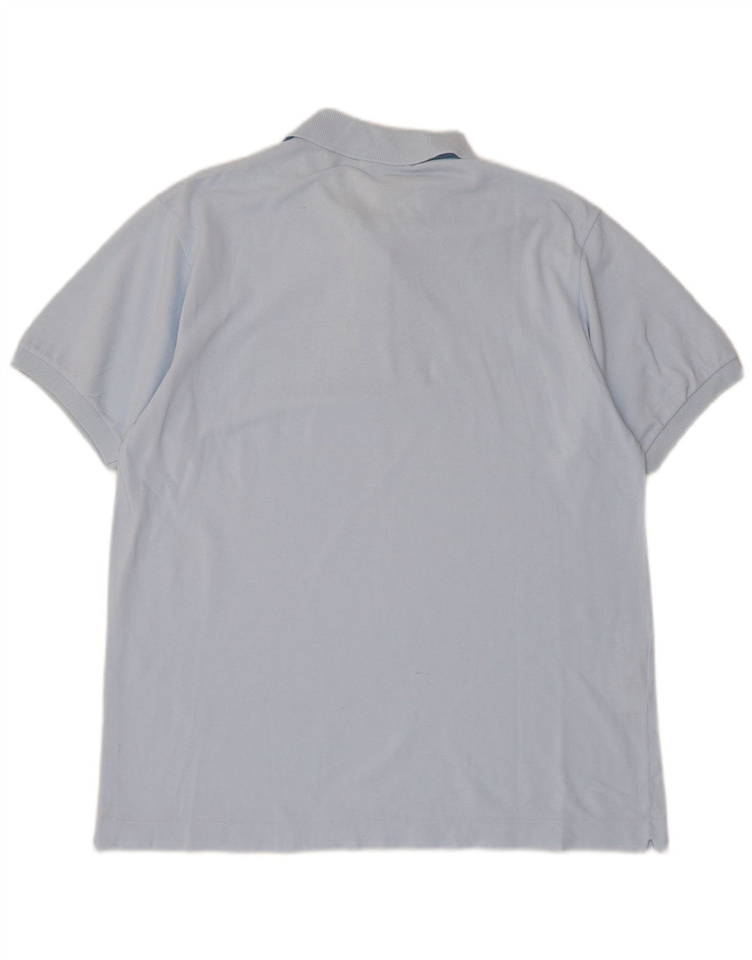 LACOSTE Ανδρικό Πόλο Μπλουζάκι Νούμερο 5 Μεγάλο Μπλε Βαμβακερό