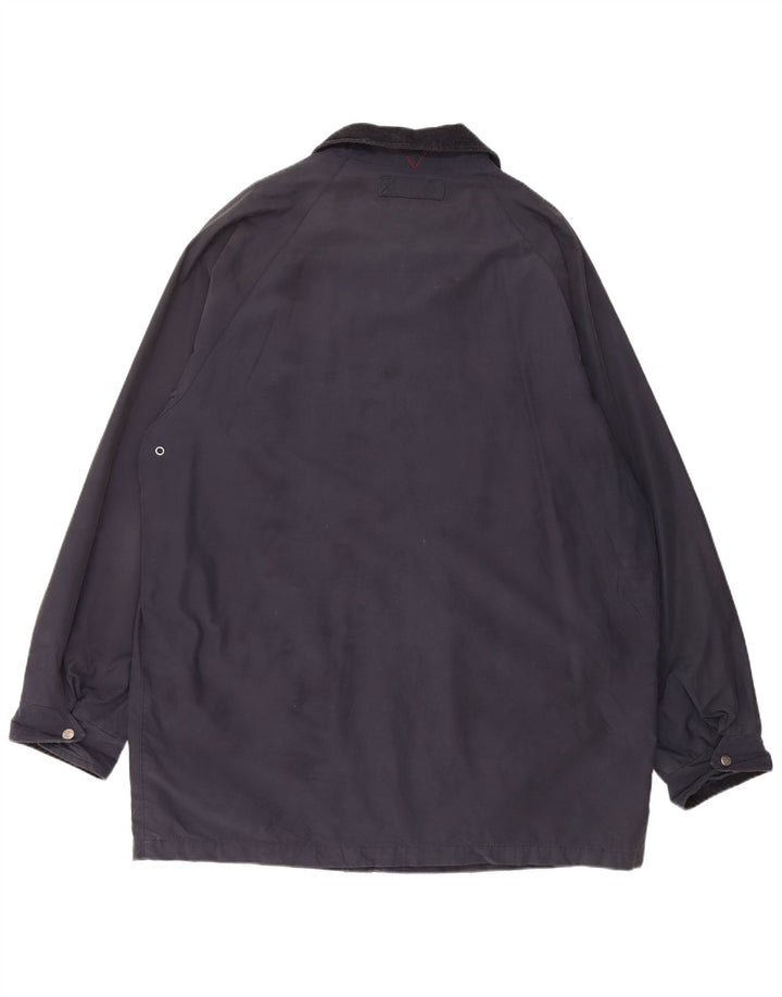Ανδρικό τζάκετ VINTAGE Windbreaker UK 44 2XL Navy Blue Cotton