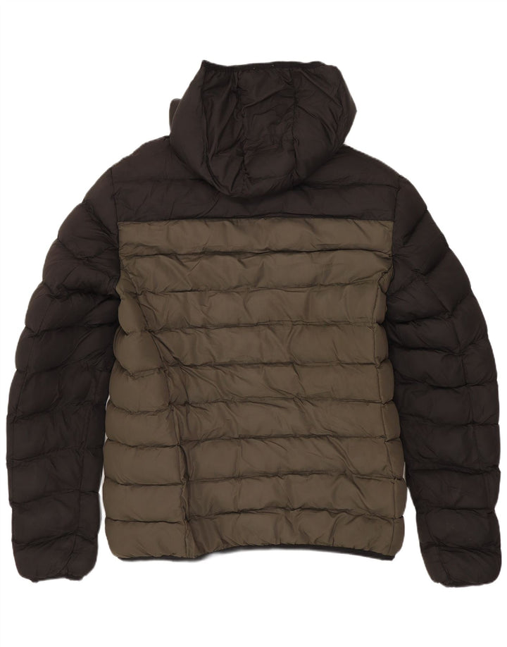 Γυναικείο μπουφάν γαλλικής σύνδεσης UK 14 Medium Khaki Polyester