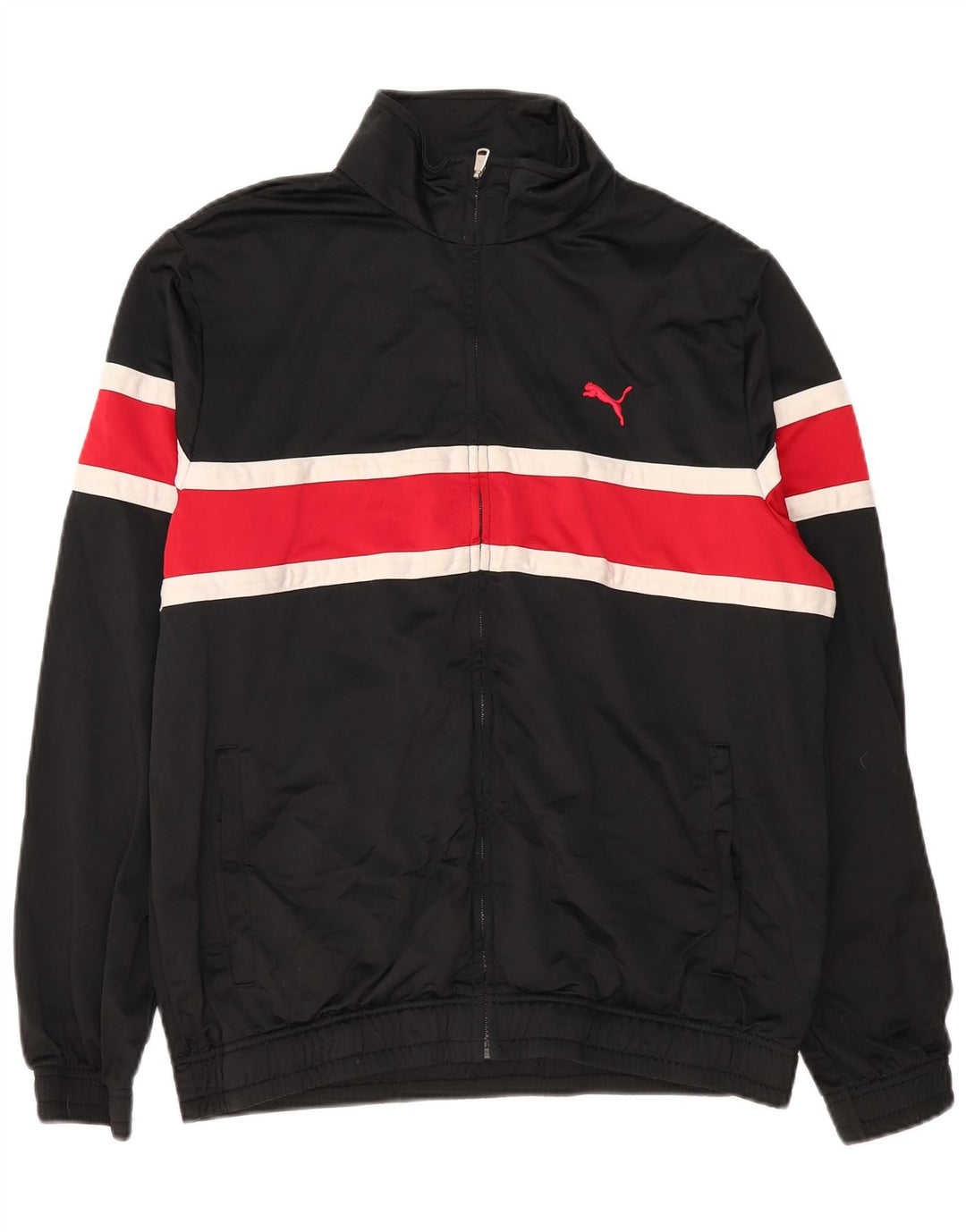 Ανδρική φόρμα PUMA Top Jacket Large Black Colourblock Polyester