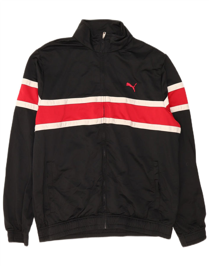 Ανδρική φόρμα PUMA Top Jacket Large Black Colourblock Polyester