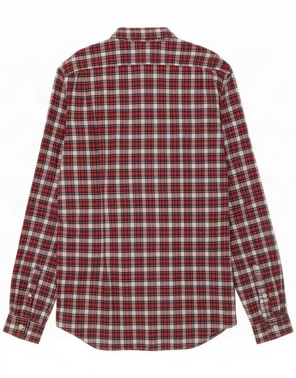 Paul Smith Ανδρικό πουκάμισο Slim Fit XL Κόκκινο καρό βαμβακερό