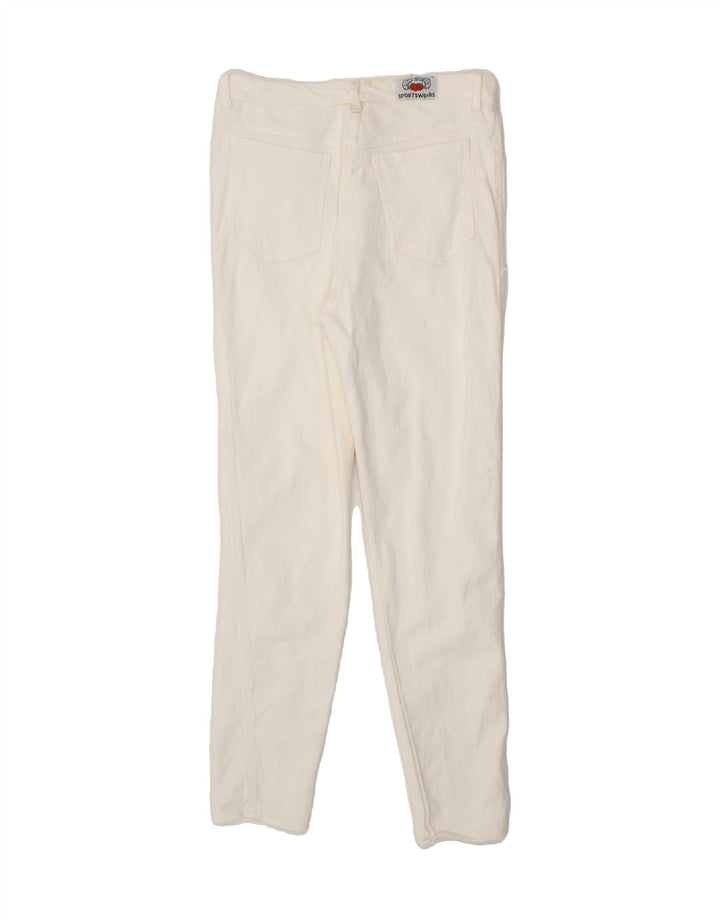 VINTAGE Mens Slim Jeans W30 L29  Off White Vintage Vintage and Second-Hand Vintage from Messina Hembry 