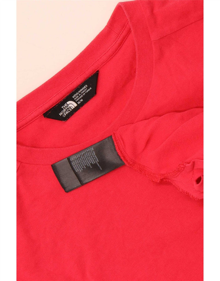 Ανδρικό T-Shirt North Face Top Μεσαίο Ροζ Βαμβακερό