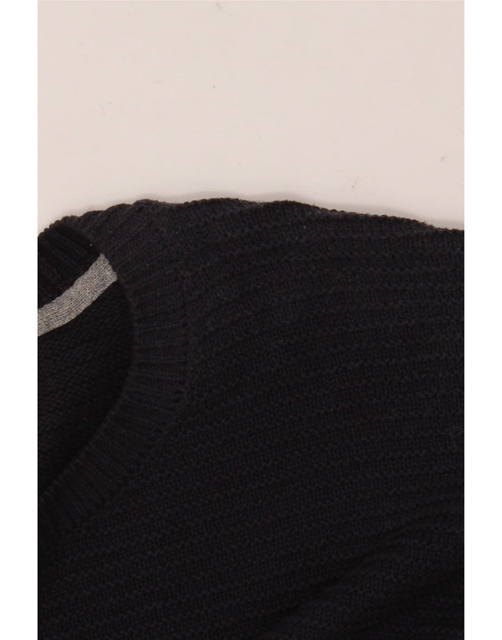 Ανδρικό πουλόβερ Marks & Spencer Regular Fit Crew Neck Jumper Large Navy Blue