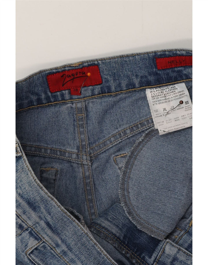 ΖΑΓΟΡΑ Γυναικείο Nelly Straight Cropped Jeans EU 38 Medium W32 L24 Blue