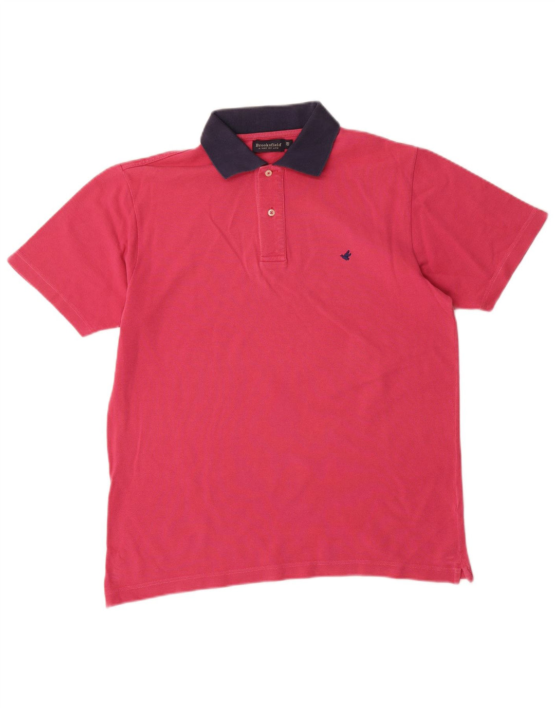 Ανδρικό μπλουζάκι ράγκμπι πόλο Brooksfield IT 48 Small Pink
