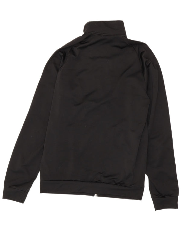 Adidas Mens Tracksuit Top Jacket Medium Black Polyester