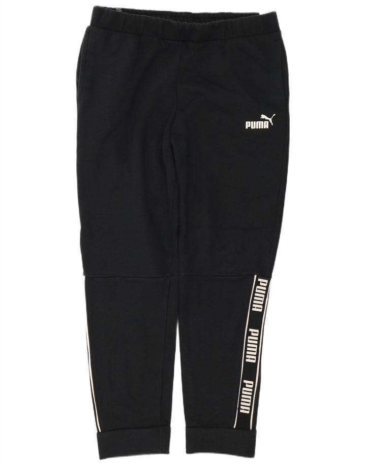 Ανδρική αθλητική φόρμα Puma Graphic Παντελόνι Joggers Μεσαίο μαύρο βαμβακερό
