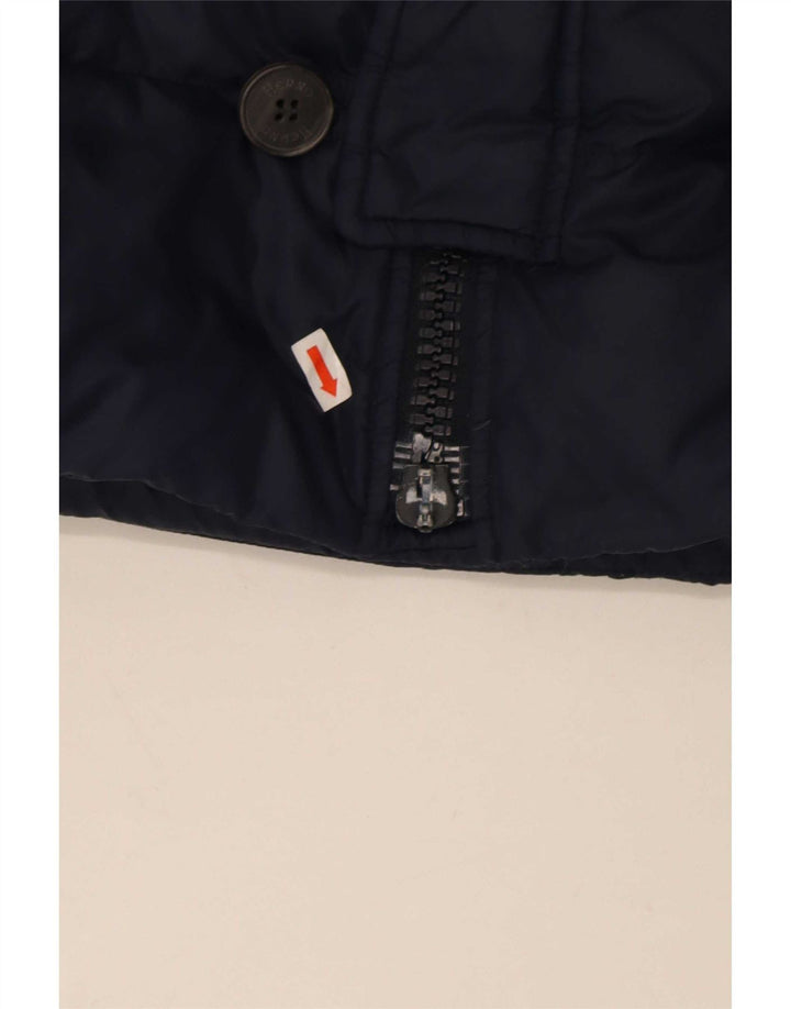 Herno Ανδρικό μπουφάν με κουκούλα UK 38 Medium Navy Blue