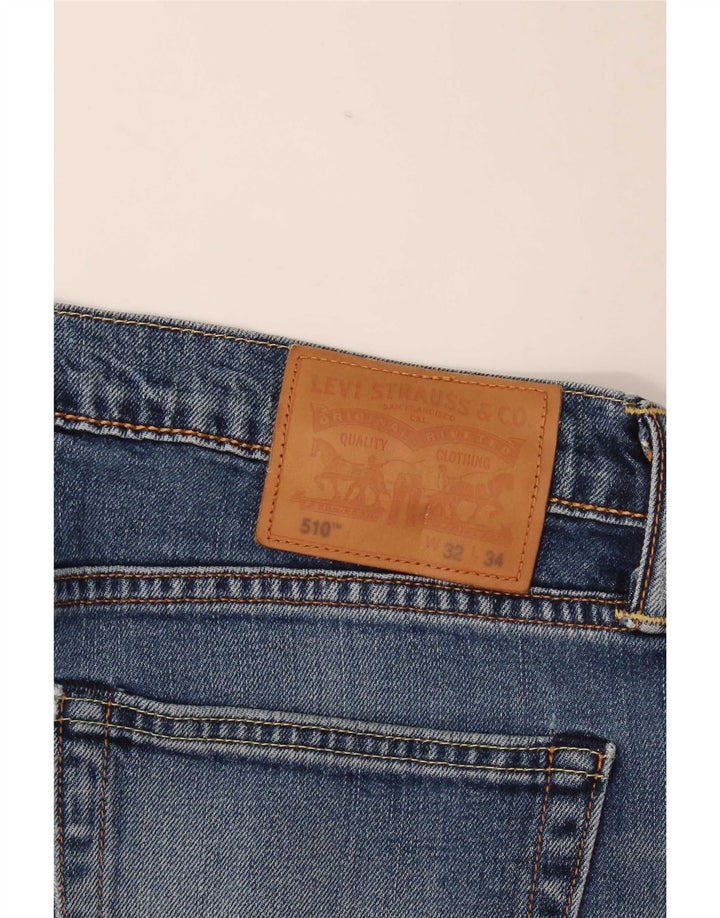 Levi's Mens 510 Skinny Jeans W32 L34 Blue