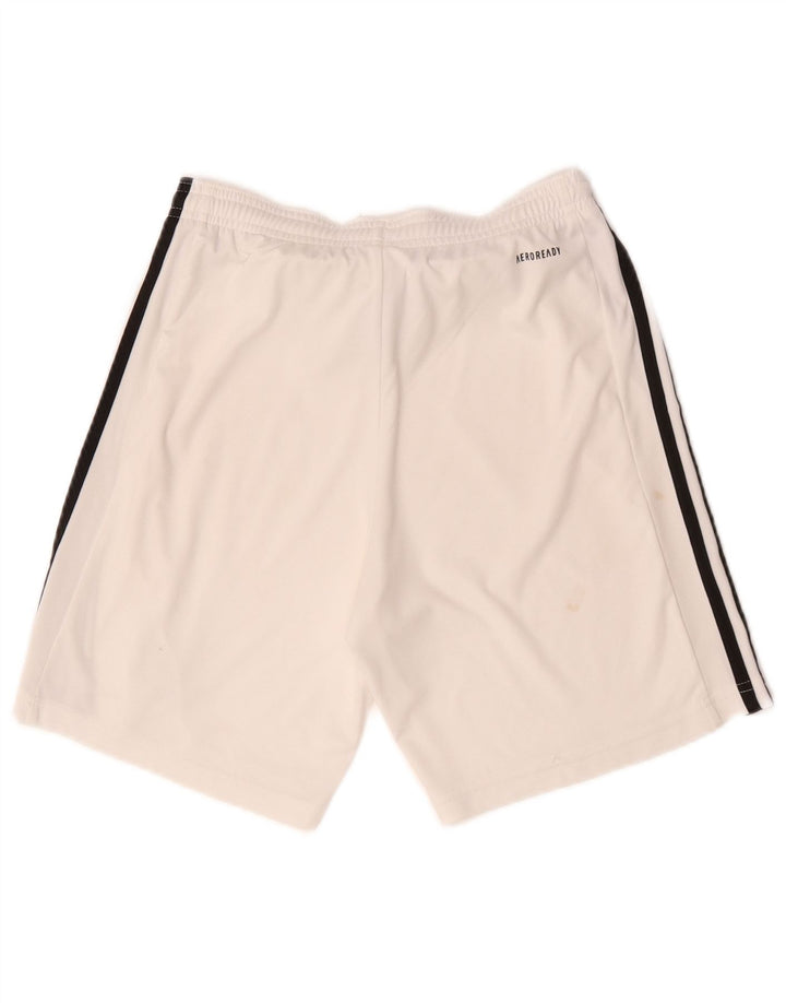 Ανδρικό αθλητικό σορτς Adidas Aeroready XS Λευκό Πολυεστέρα