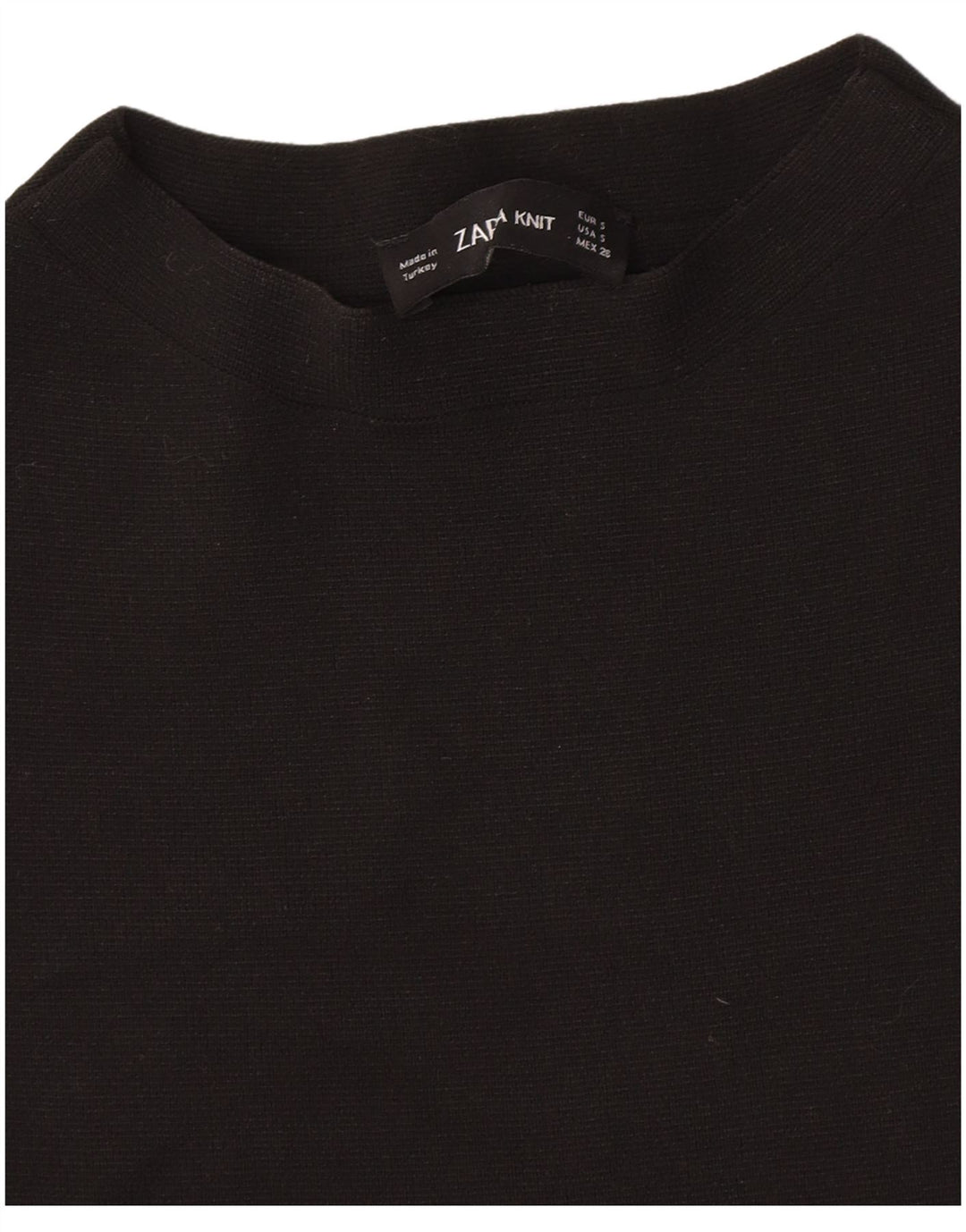 Zara Γυναικείο Γιλέκο Τοπ UK 8 Small Black