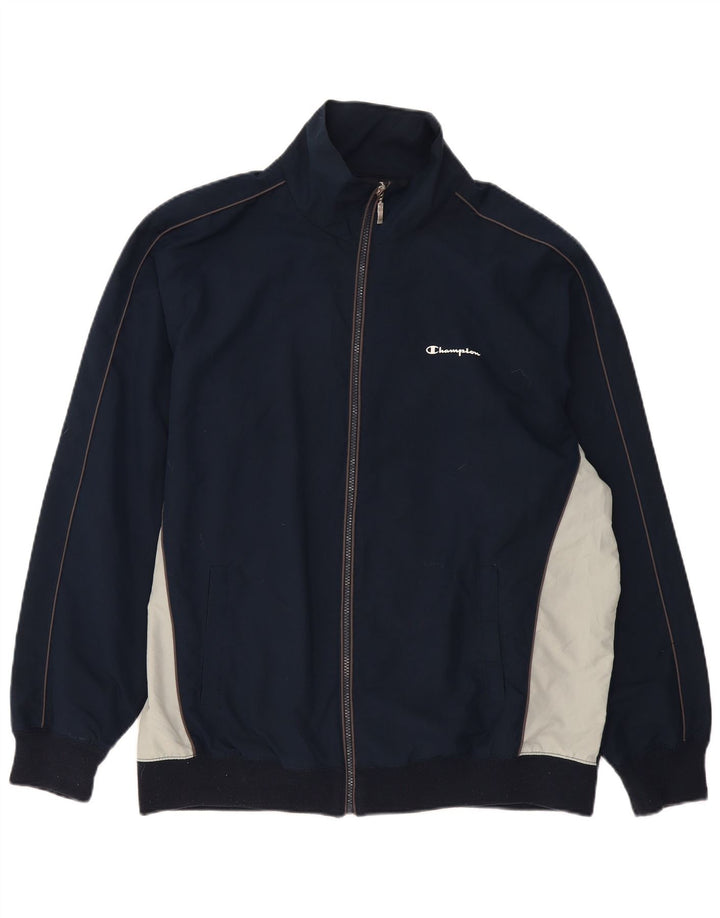Ανδρική φόρμα Champion Top Jacket 2XL Navy Blue Colourblock