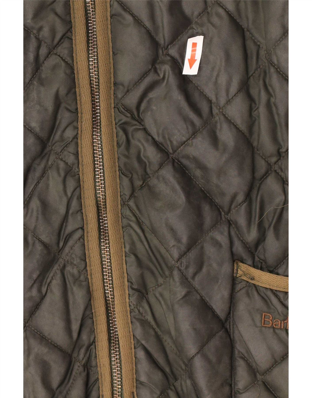 Barbour Mens Quilted Gilet UK 44 Large Khaki