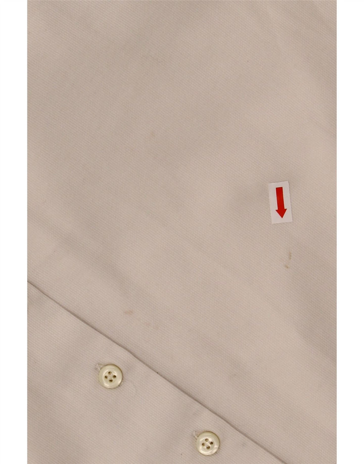 BENETTON Γυναικείο Πουκάμισο IT 42 Μεσαίο Λευκό Βαμβακερό