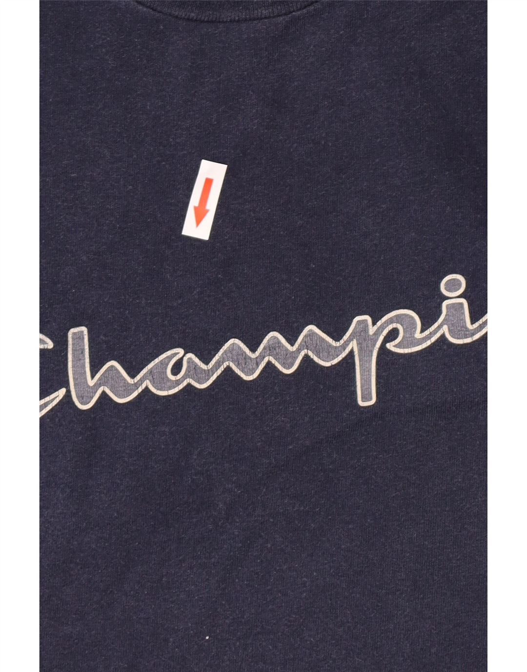 Ανδρικό γραφικό μπλουζάκι Champion Top Medium Navy Blue βαμβακερό