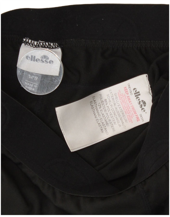Ellesse Γυναικεία Κολάν UK 8 Small Black Polyester