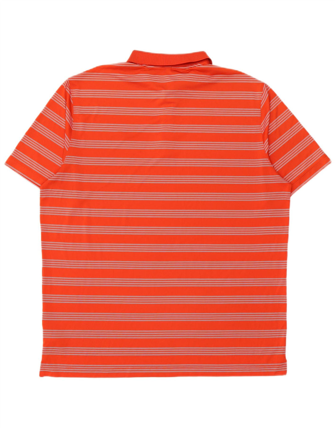Ανδρικό μπλουζάκι Nike Dri Fit Polo 2XL πορτοκαλί ριγέ πολυεστέρα