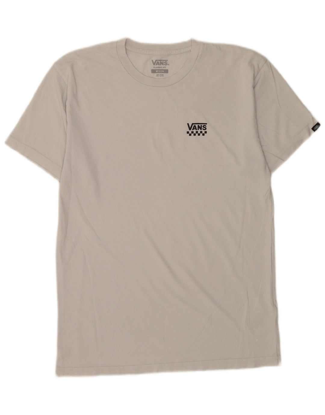 Ανδρικό T-Shirt Vans Κλασική Εφαρμογή Τοπ μεσαίου γκρι βαμβακερό