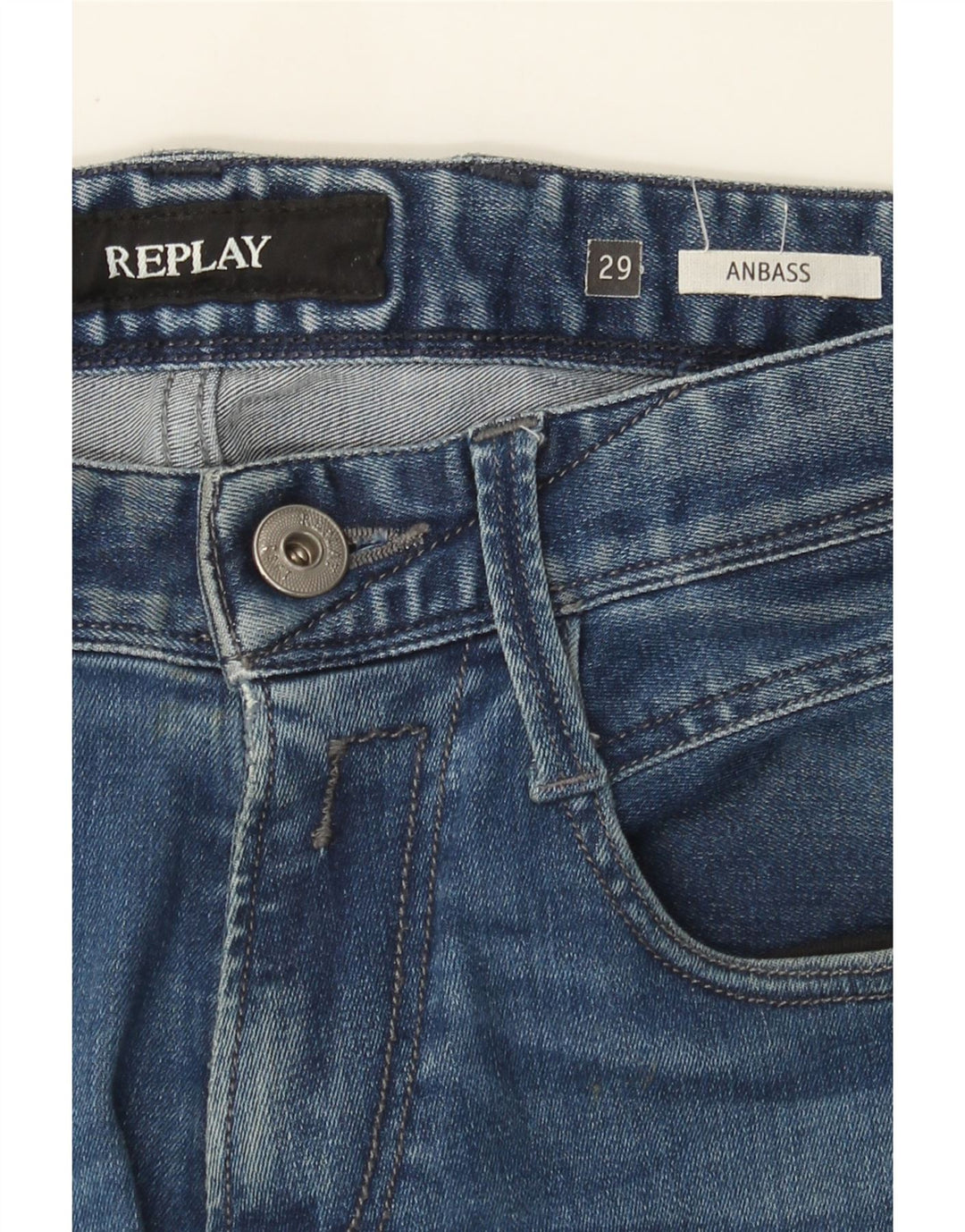 Replay Γυναικείο Anbass Slim Jeans W29 L31 Blue