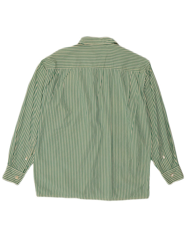 MAX MARA Γυναικείο πουκάμισο Weekend UK 16 Large Green Pinstripe