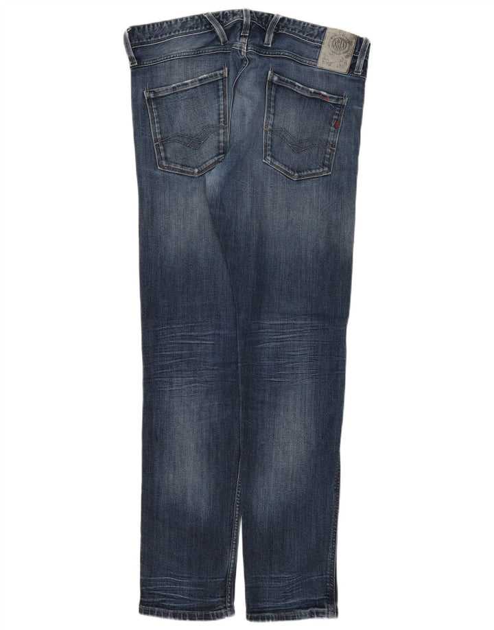 Replay Γυναικείο Slim Jeans W34 L32 Blue Cotton