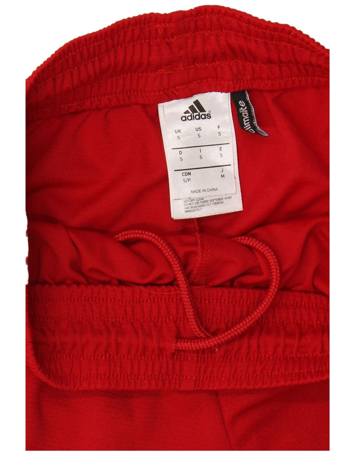 Ανδρικό αθλητικό σορτς ADIDAS Climalite Μικρό κόκκινο πολυεστέρα