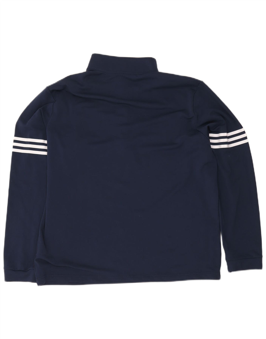 Ανδρική φόρμα πουλόβερ με φερμουάρ Adidas Top XL Navy Blue Polyester