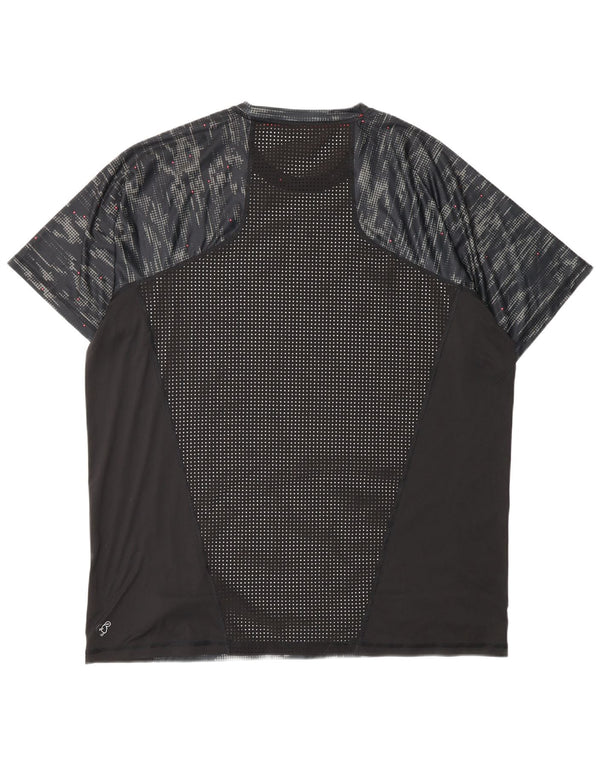 Ανδρικό T-Shirt Nike Top 2XL Μαύρο Καμουφλάζ Πολυεστέρας