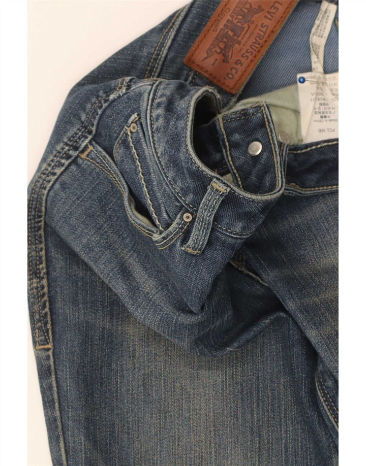 Γυναικείο Slim Jeans Levi's W28 L31 Blue Cotton