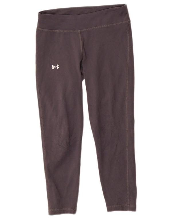 Under Armour Γυναικεία Κάπρι Κολάν UK 8 Small Grey