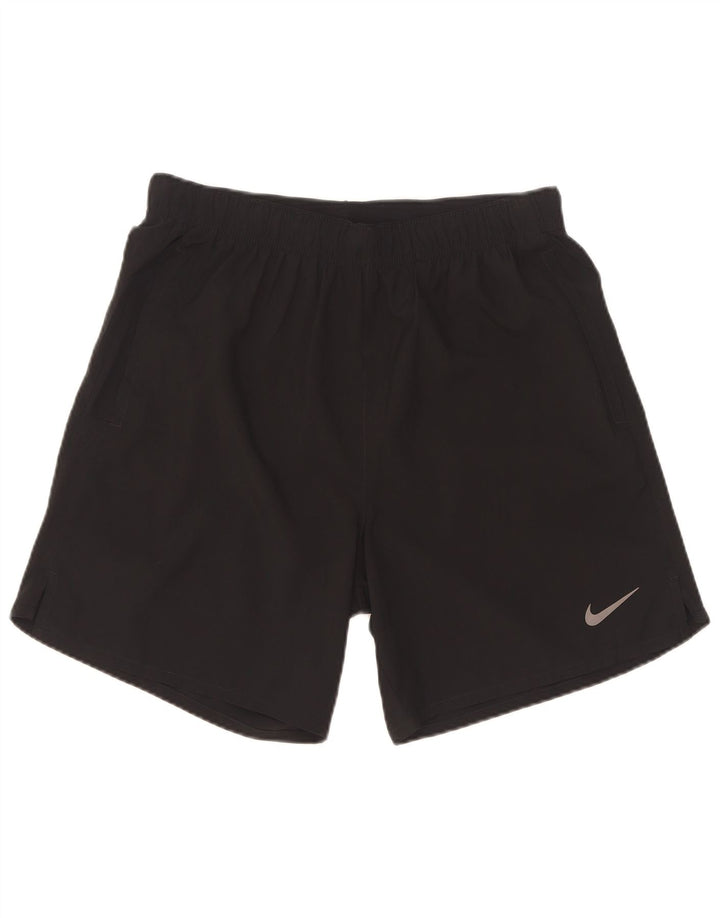 Ανδρικό αθλητικό σορτς Nike Dri Fit από μεσαίο μαύρο πολυεστέρα
